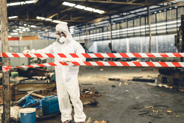Professional Hoarding Cleanup technician working in Norris, TN